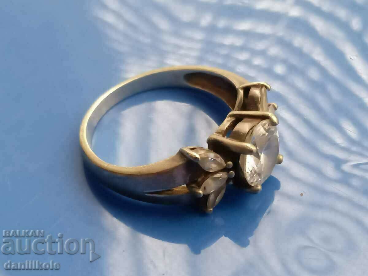 *$*Y*$* 7 ZIRCONIA RING 925 SILVER GREAT *$*Y*$* - 7 *$*Y*$* 7 ZIRCONIA RING 925 SILVER GREAT *$*Y*$* - 7