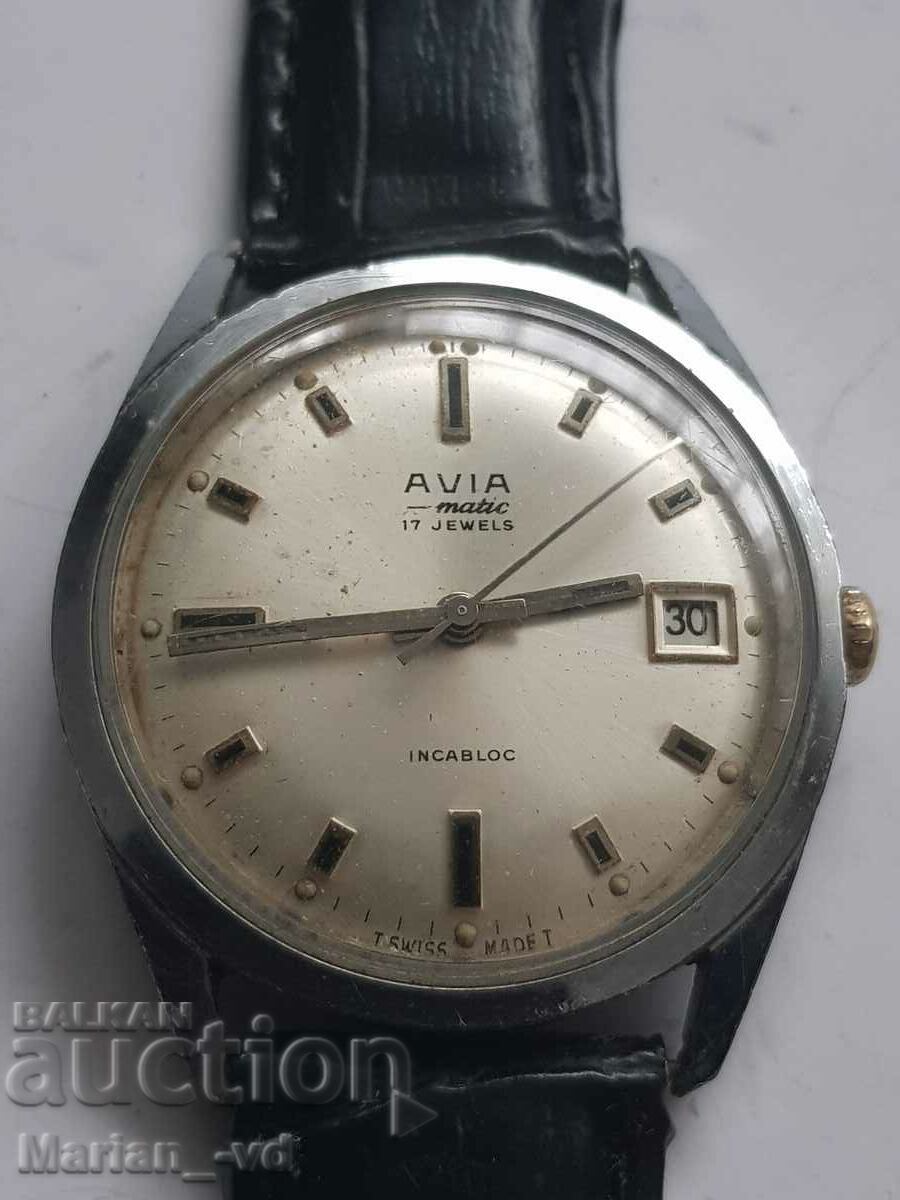 Men's watch Avia 17 jewels automatic incabloc - 5
