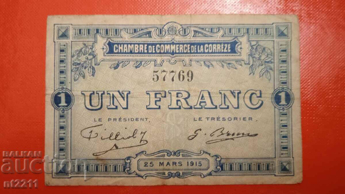 Bancnote Camera de Comerț din Franța