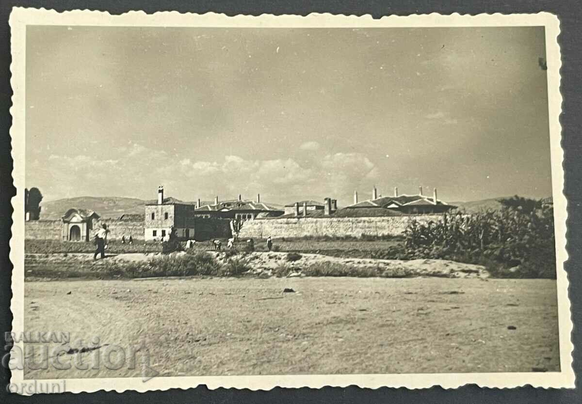2917 Fotografia Regatul Bulgariei Mănăstirea Kurilovsky din anii 1930