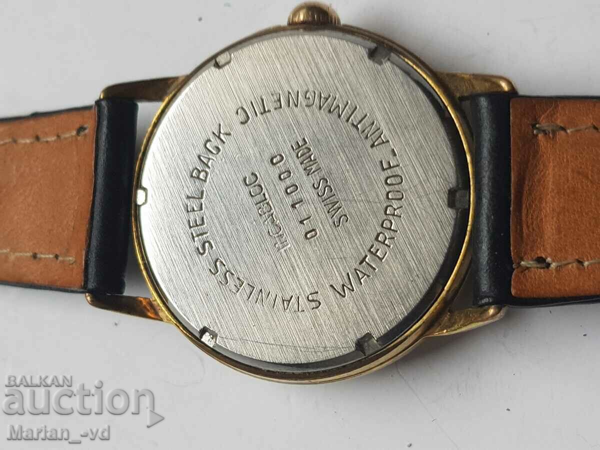 Delivery of Avia Olympic 17 jewels gold-plated men's mechanical watch