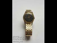 Позлатен мъжки механичен часовник OLMA 17 Jewels