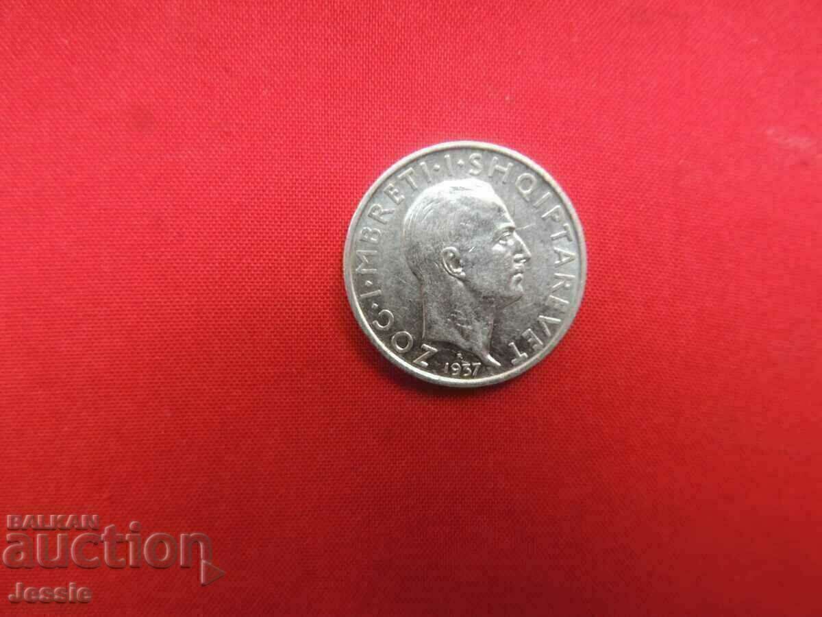 1 Франг 1937 R Албания сребро КАЧЕСТВО ! с цена 33.19 €