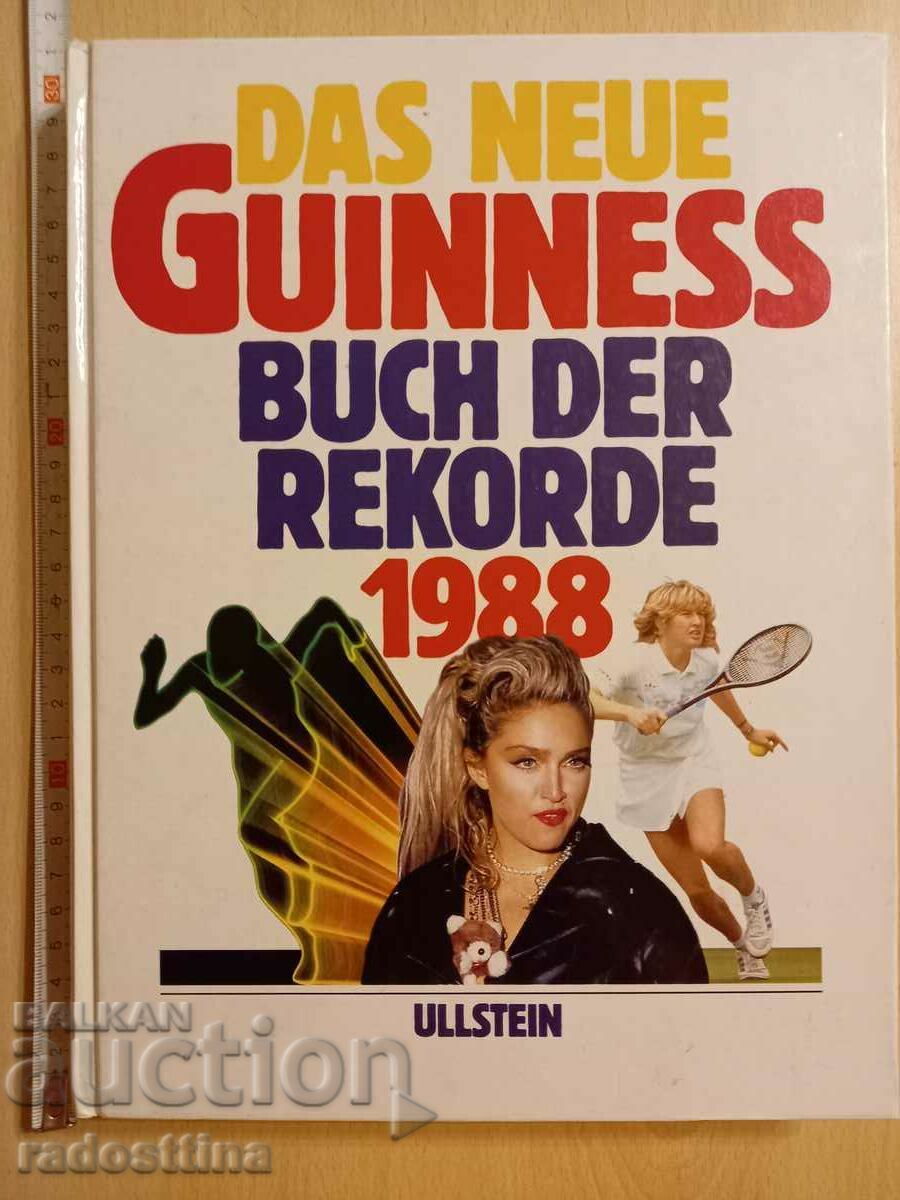 Das neue Guiness Buch der Rekorde 1988
