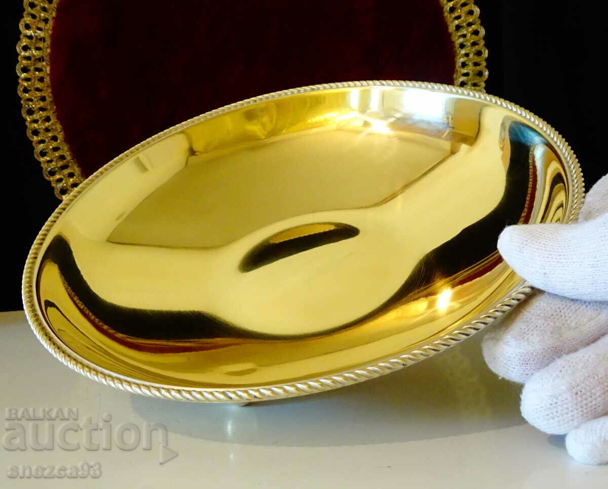 Auction WMF fruit bowl, bronze bowl 20 cm Auction WMF fruit bowl, bronze bowl 20 cm