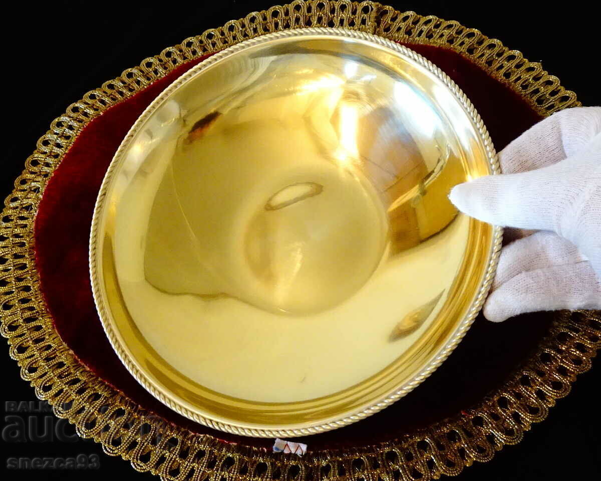 WMF fruit bowl, bronze bowl 20 cm - 7 WMF fruit bowl, bronze bowl 20 cm - 7