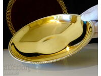 WMF fruit bowl, brass bowl 20 cm.