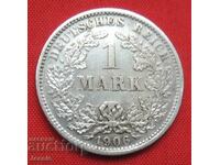 1 Mark 1906 D Germany silver Munich