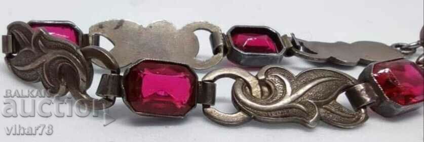 Old silver bracelet with tourmaline with price 249.99 BGN | € 127.82 Old silver bracelet with tourmaline with price 249.99 BGN | € 127.82