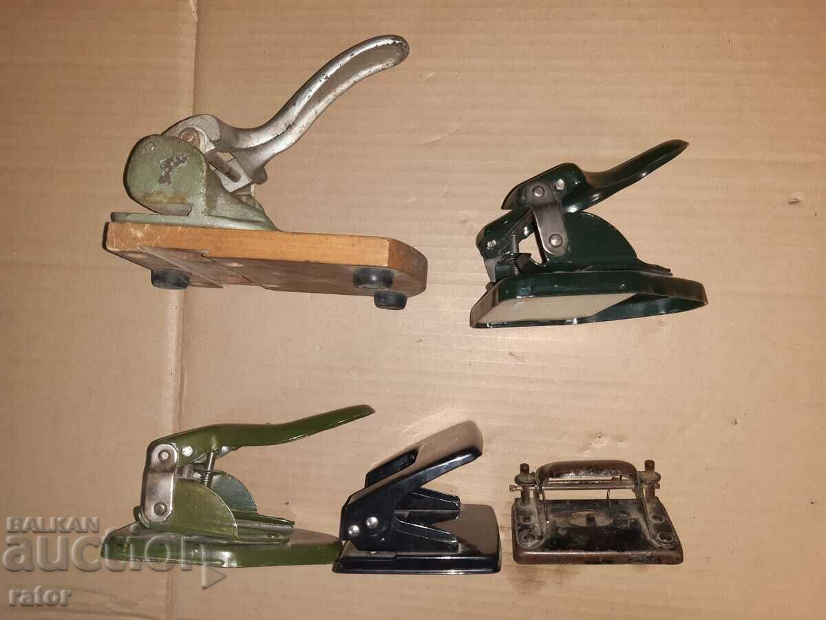 Poansone vechi de papetărie - 5 bucăți - 5