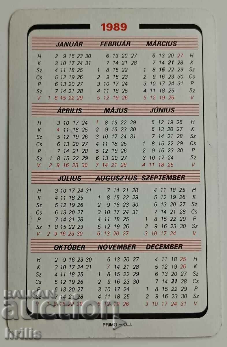 Auction EROTIC CALENDAR 1989 Auction EROTIC CALENDAR 1989
