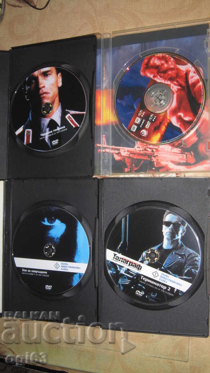 Auction  A. Schwarzenegger DVD collection