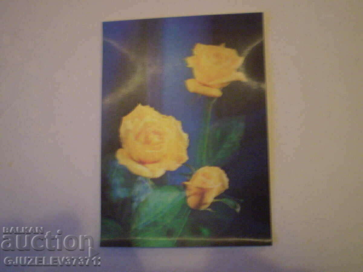 Delivery of collectible stereo card produced in the period 1970-1980 Delivery of collectible stereo card produced in the period 1970-1980