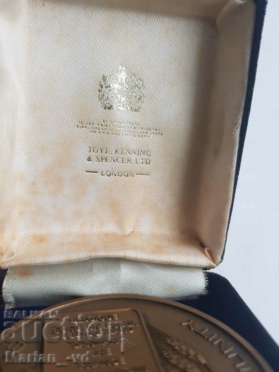 Plaque in box 1973 EEC , European Economic Community - 5 Plaque in box 1973 EEC , European Economic Community - 5