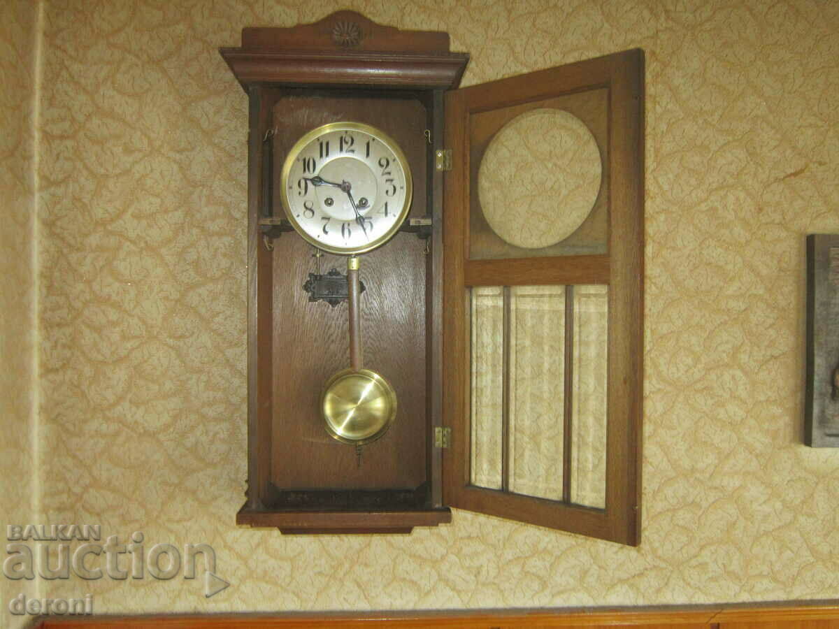 Unique wall clock Lenzkirch Aug 19th century with price 900.00 BGN | € 460.16 Unique wall clock Lenzkirch Aug 19th century with price 900.00 BGN | € 460.16