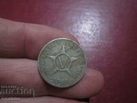 1946 год Куба 5 центаво