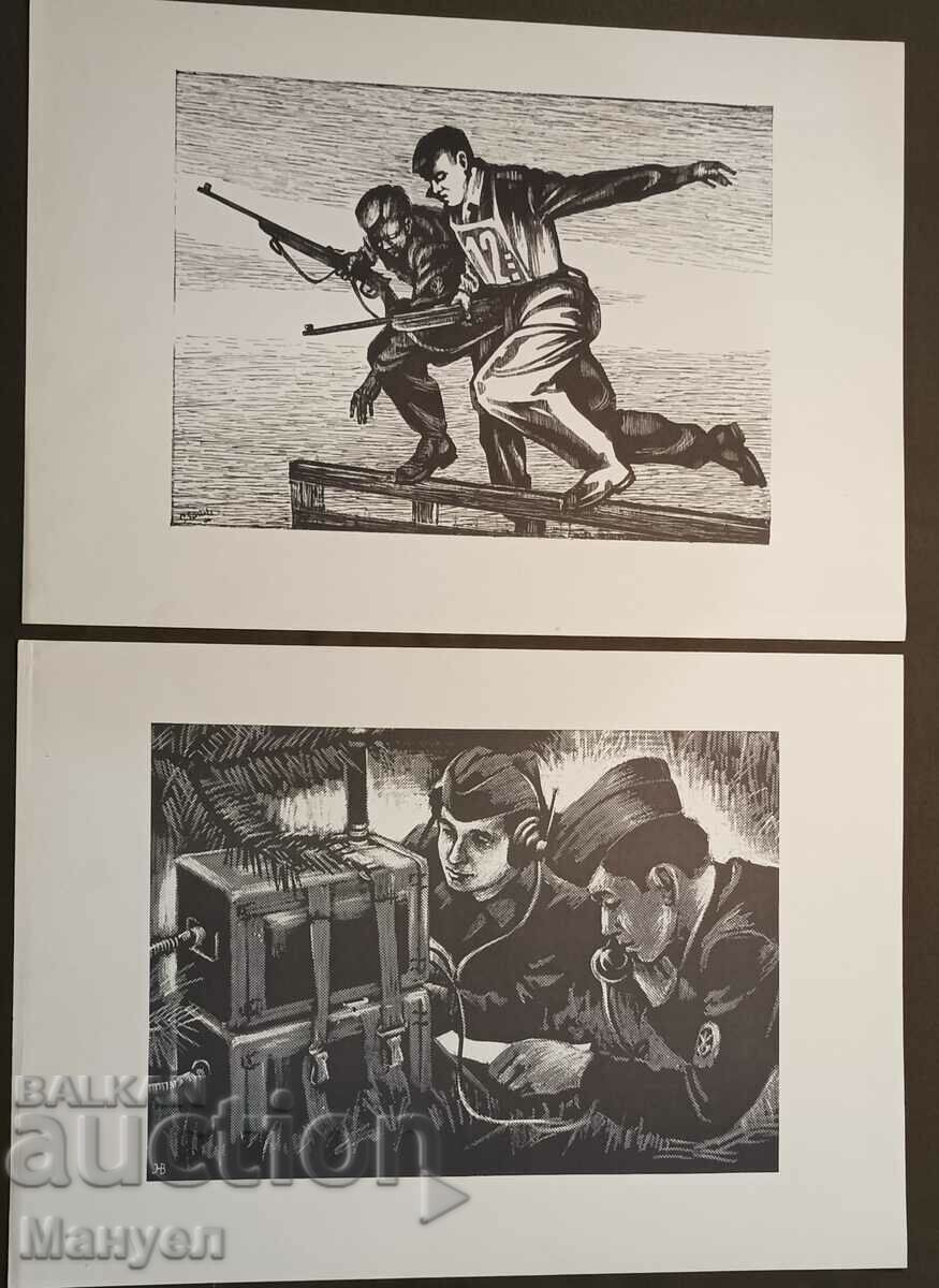 Аукцион Луксозен албум с 10 бр.литографии и една снимка ГДР. Аукцион Луксозен албум с 10 бр.литографии и една снимка ГДР.