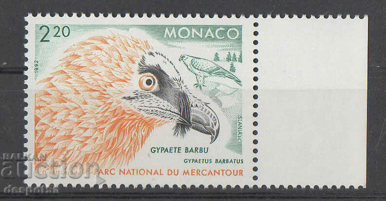 1992. Monaco. Păsări - Lammergaier.