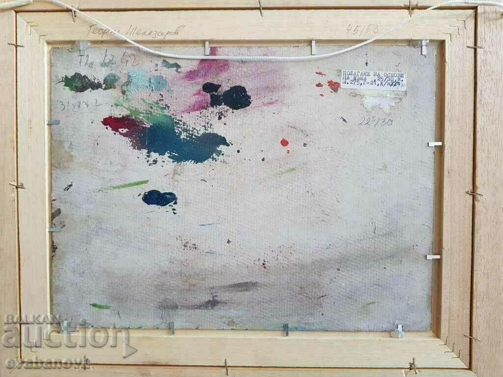 Georgi Zhelezaraov 1897- 1982 Laying the foundations of a house oil - 7 Georgi Zhelezaraov 1897- 1982 Laying the foundations of a house oil - 7