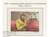 1992. Italia. 100 de ani de la nașterea lui Tazio Nuvolari.