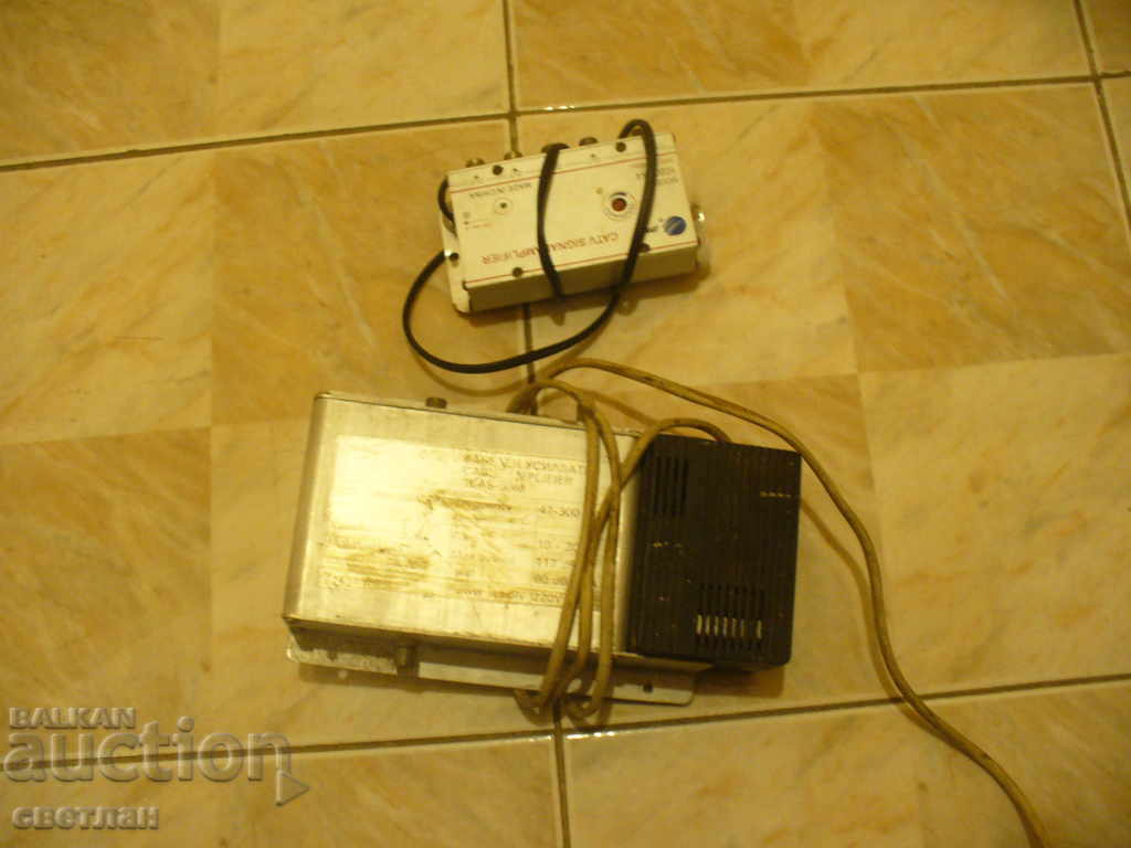 2 CABLE AMPLIFIERS - WORKING