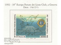 1992. Италия. 75-та годишнина на Lions International.
