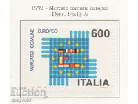 1992. Italia. Piața unică europeană.