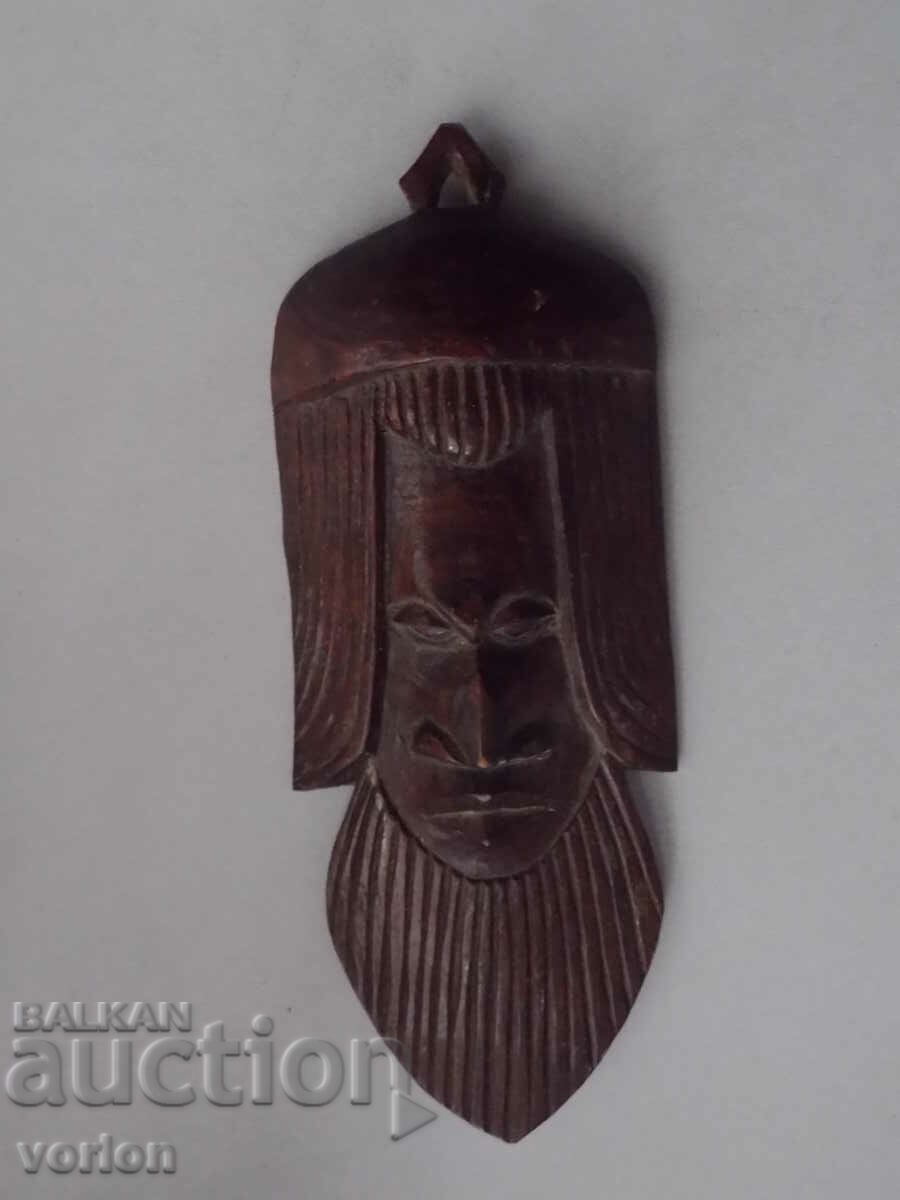 Small wooden wall mask - South America.