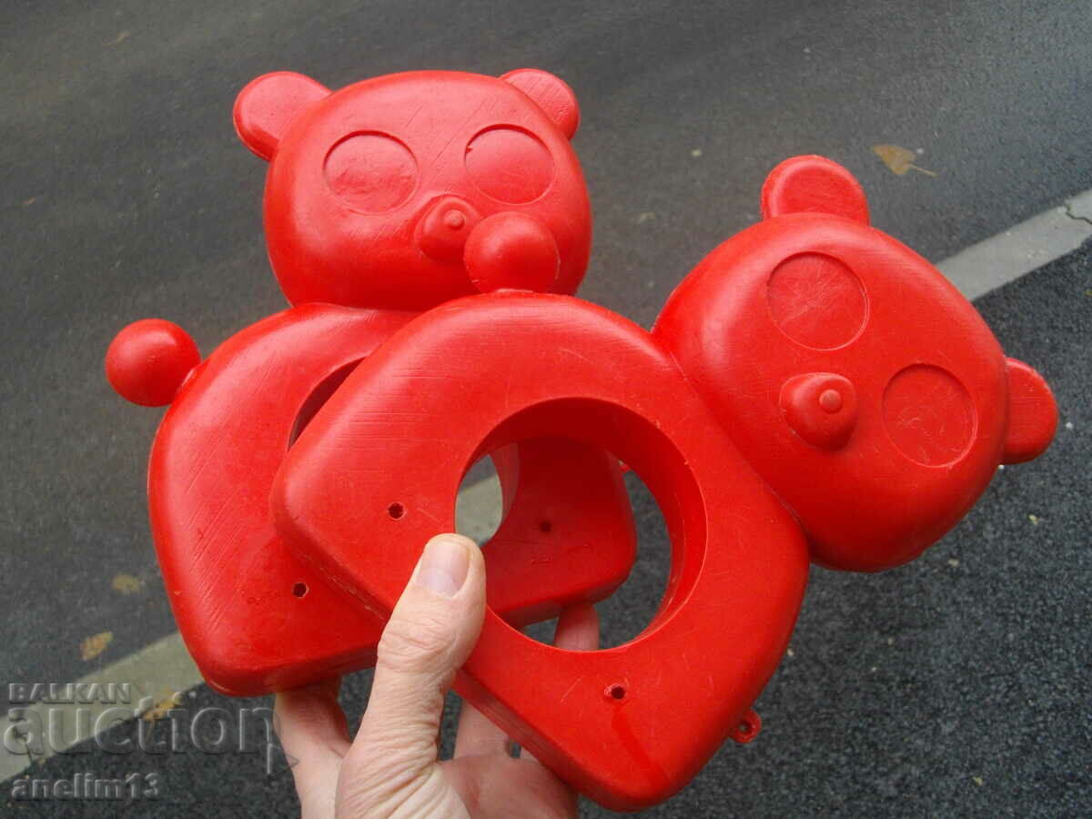 SOC BULGARIAN CHILDREN'S TOY BEARS - 6 SOC BULGARIAN CHILDREN'S TOY BEARS - 6