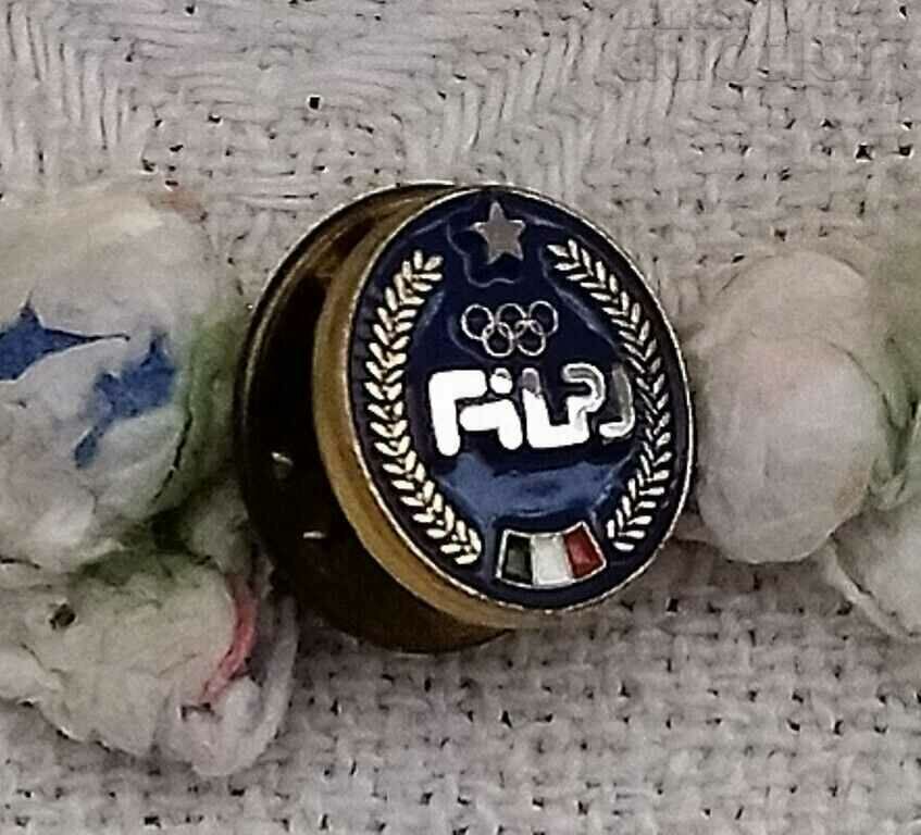 Delivery of ITALY OLYMPICS KNOCK WRESTLING WEIGHTS JUDO BADGE BERTONI Delivery of ITALY OLYMPICS KNOCK WRESTLING WEIGHTS JUDO BADGE BERTONI