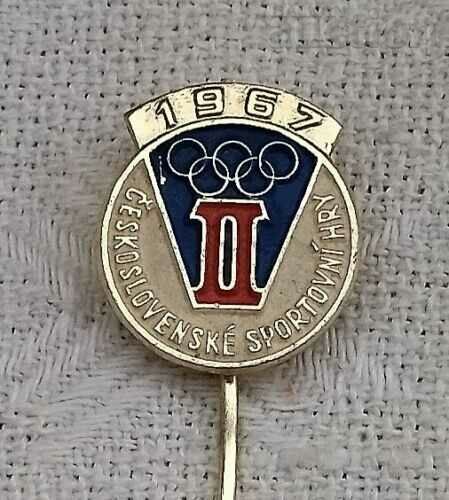 CZECHOSLOVAK TRAINING FOR THE 1967 OLYMPIC GAMES BADGE