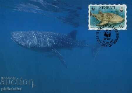Κιριμπάτι 1991 - 4 κάρτες Maximum - WWF