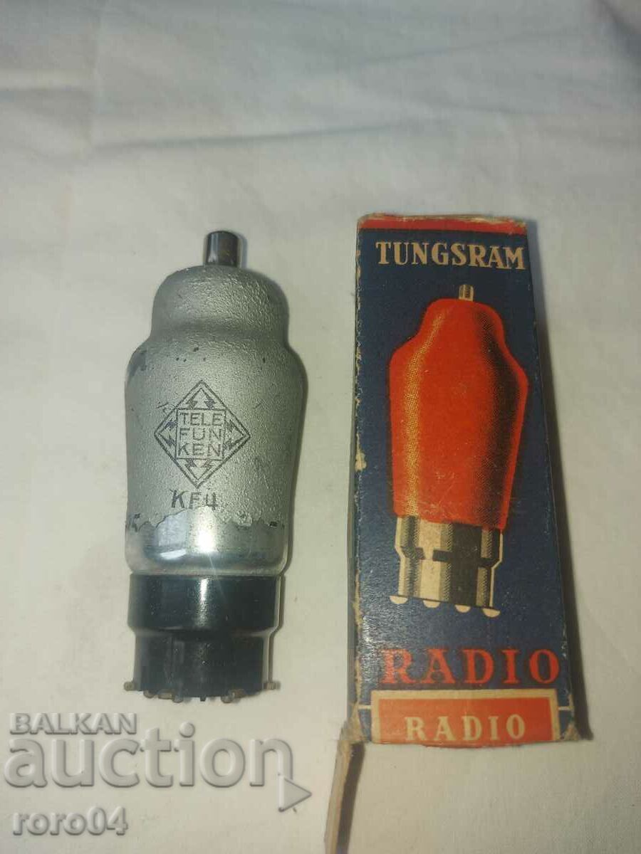 TELEFUNKEN KF 4 RADIO LAMP