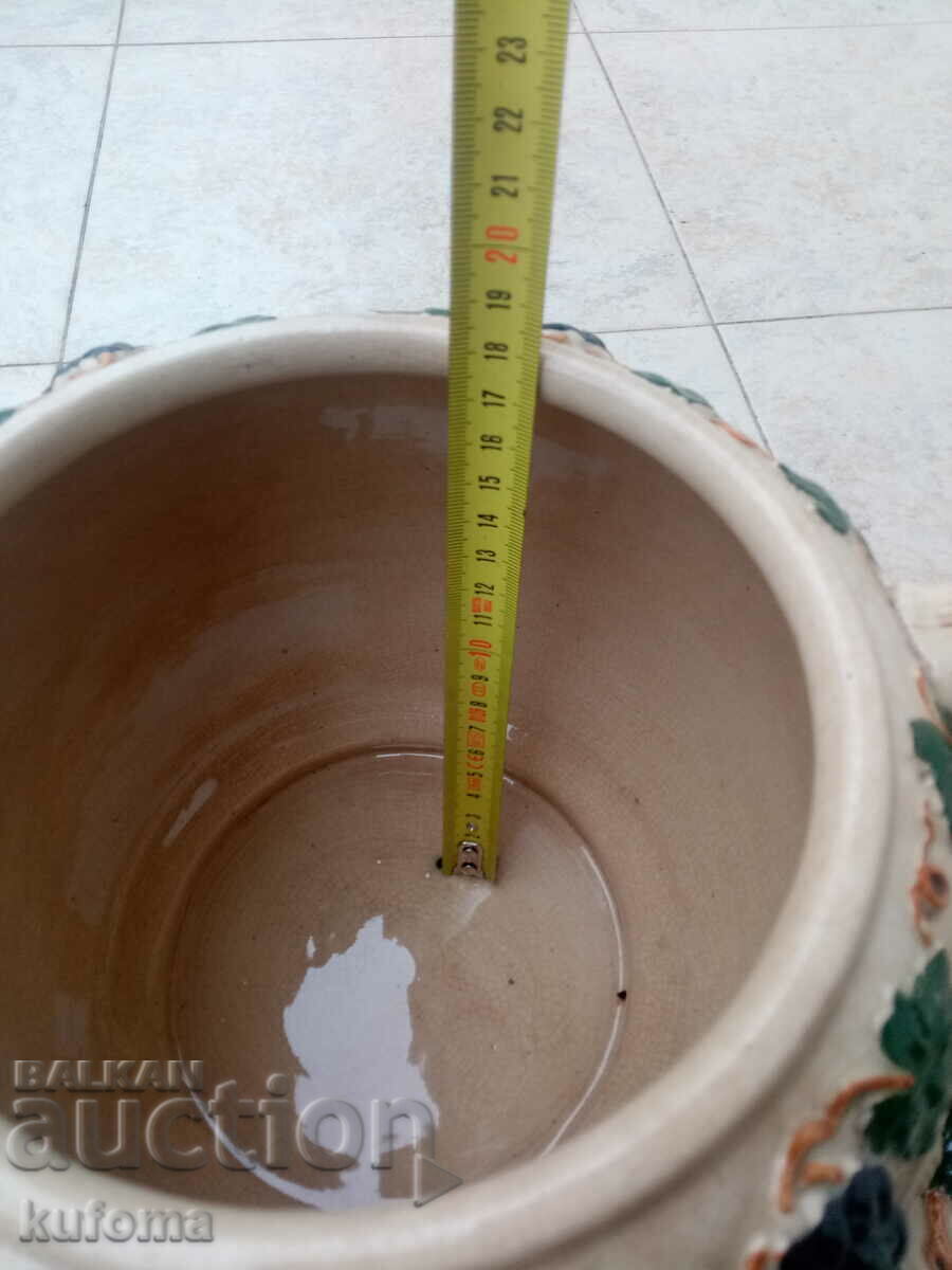 Auction German thick-walled porcelain soup bowl Auction German thick-walled porcelain soup bowl