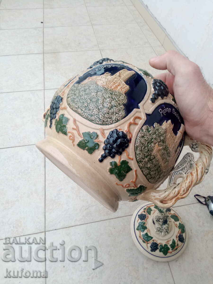 German thick-walled porcelain soup bowl - 5 German thick-walled porcelain soup bowl - 5