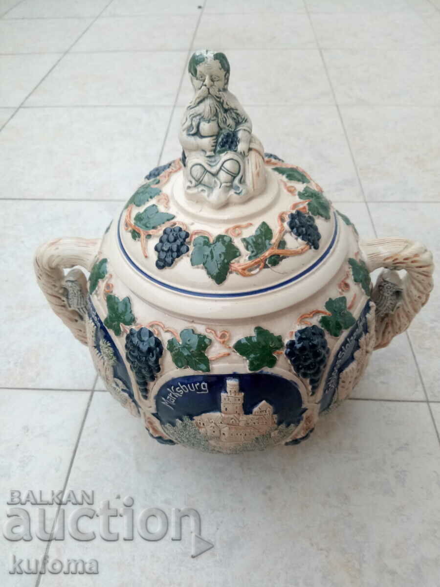 Γερμανική πορσελάνινη σούπα με παχύ τοίχωμα