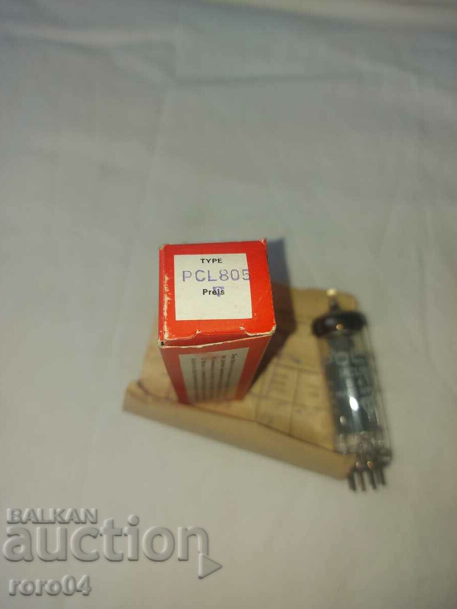 Livrarea LAMPĂ RADIO POLAM PCL 805 - NOU