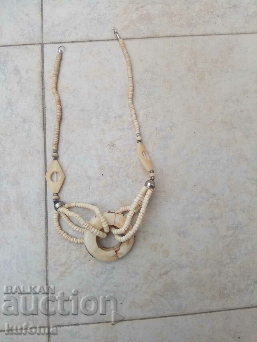 Old bone necklace