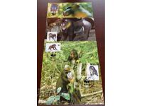 Guineea Ecuatorială 1991 - Maxim 4 cărți - WWF