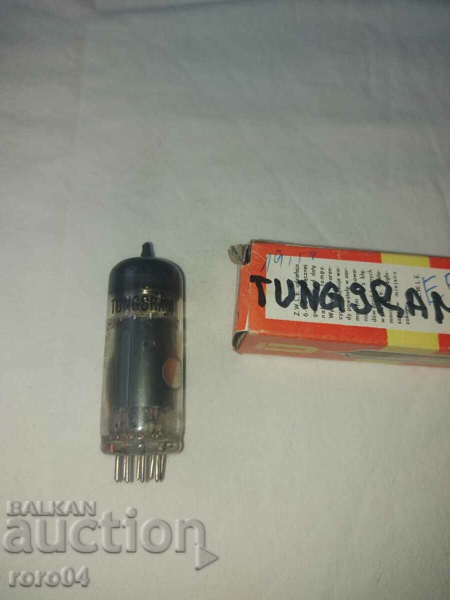 RADIO LAMP TUNGSRAM EF 80 - NEW with price 9.99 BGN | € 5.11 RADIO LAMP TUNGSRAM EF 80 - NEW with price 9.99 BGN | € 5.11