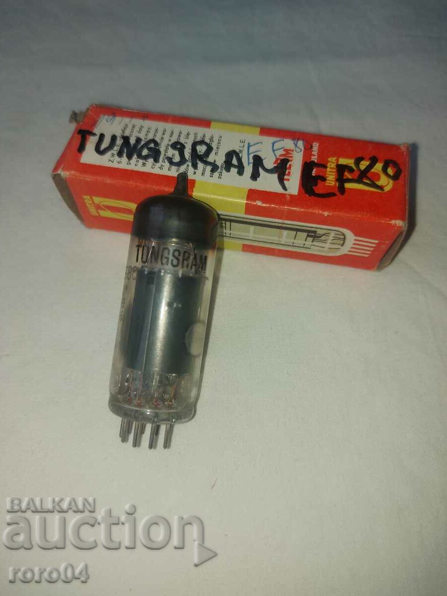 Delivery of RADIO LAMP TUNGSRAM EF 80 - NEW Delivery of RADIO LAMP TUNGSRAM EF 80 - NEW