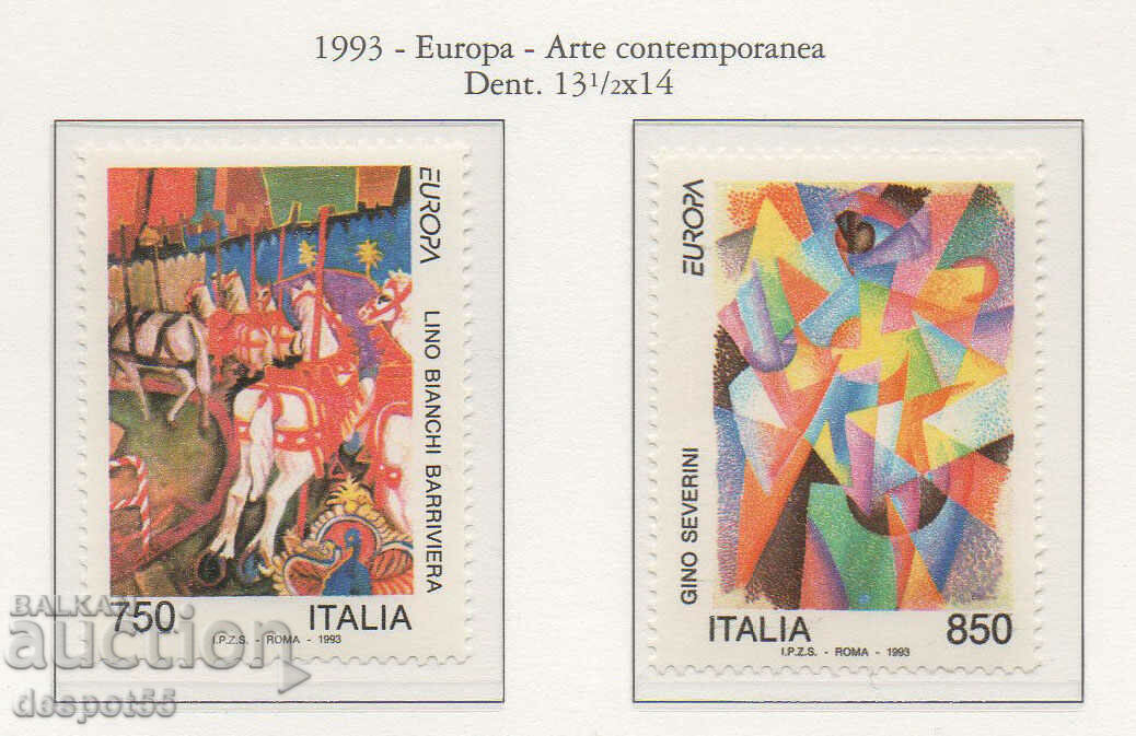 1993. Italia. EUROPA - Artă contemporană.