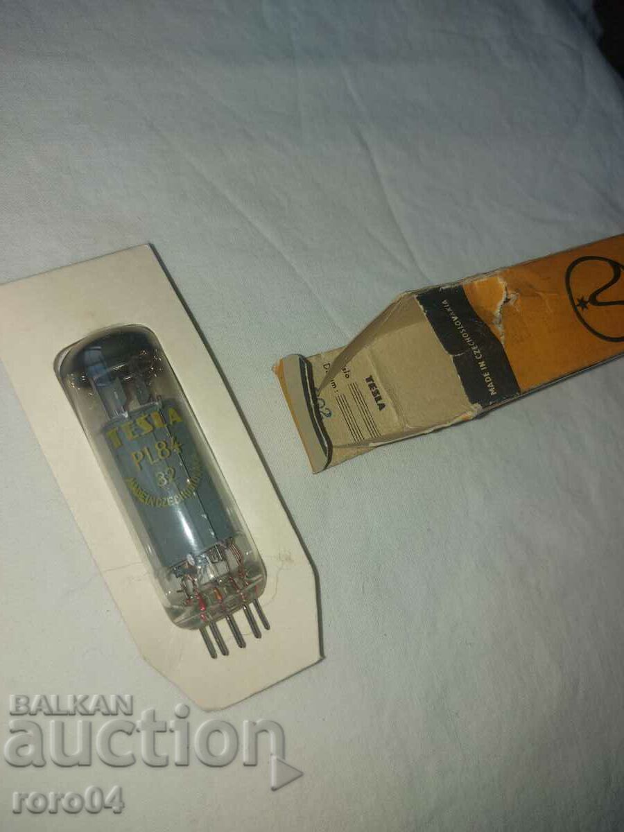 RADIO LAMP TESLA PL 84 - NEW - 5 RADIO LAMP TESLA PL 84 - NEW - 5