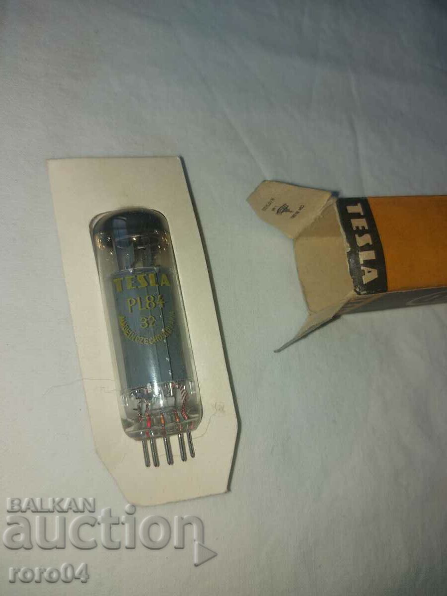 RADIO LAMP TESLA PL 84 - NEW - 6 RADIO LAMP TESLA PL 84 - NEW - 6