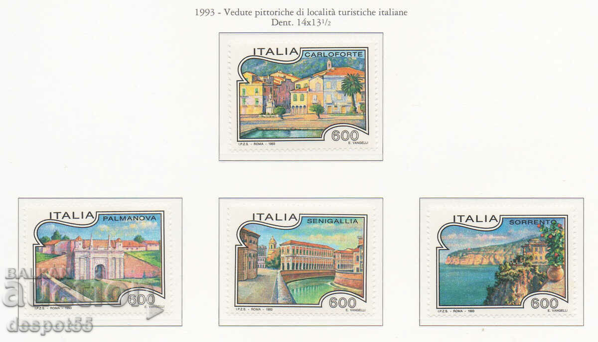 1993. Italia. Propaganda turistica.