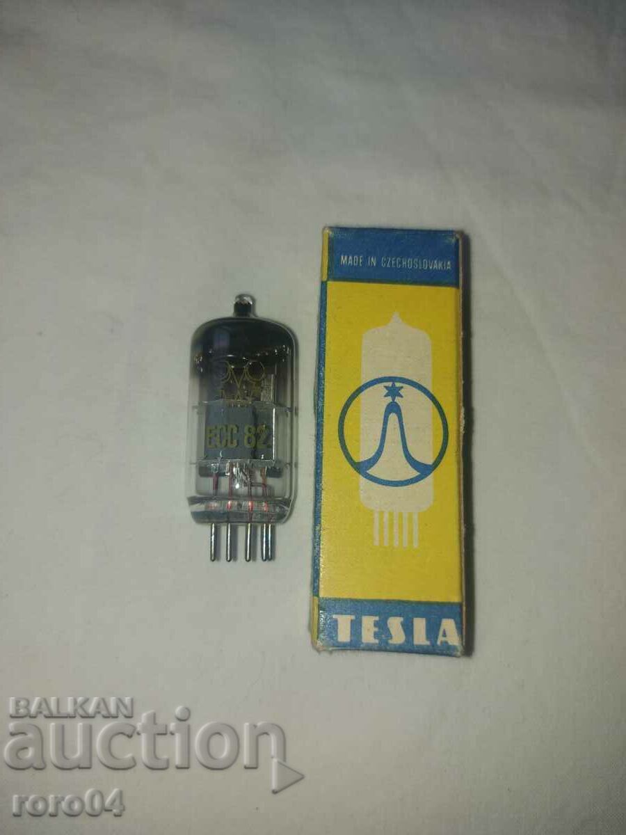 TESLA ECC 82 RADIO LAMP - NEW - 7