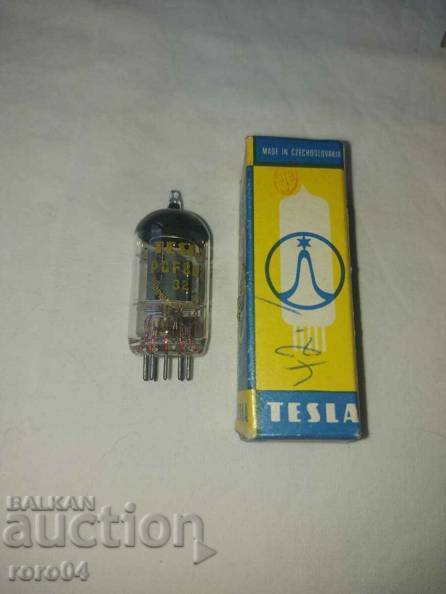 Livrarea LAMPĂ RADIO TESLA PCF 802 - NOU