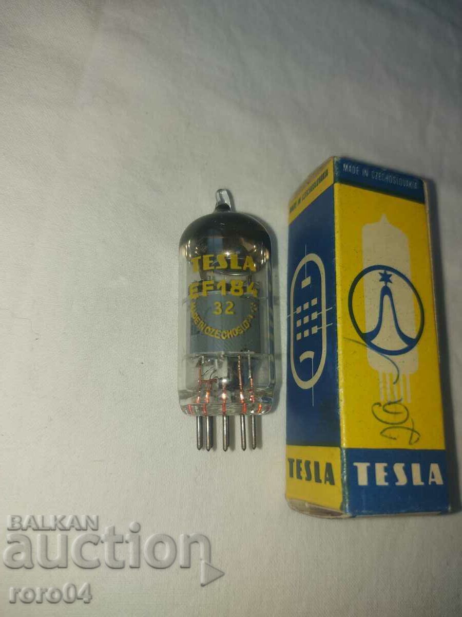 ΛΑΜΠΑ ΡΑΔΙΟΦΩΝΟΥ TESLA EF 184 - ΚΑΙΝΟΥΡΓΙΟ με τιμή € 10.55 | 20.63 BGN