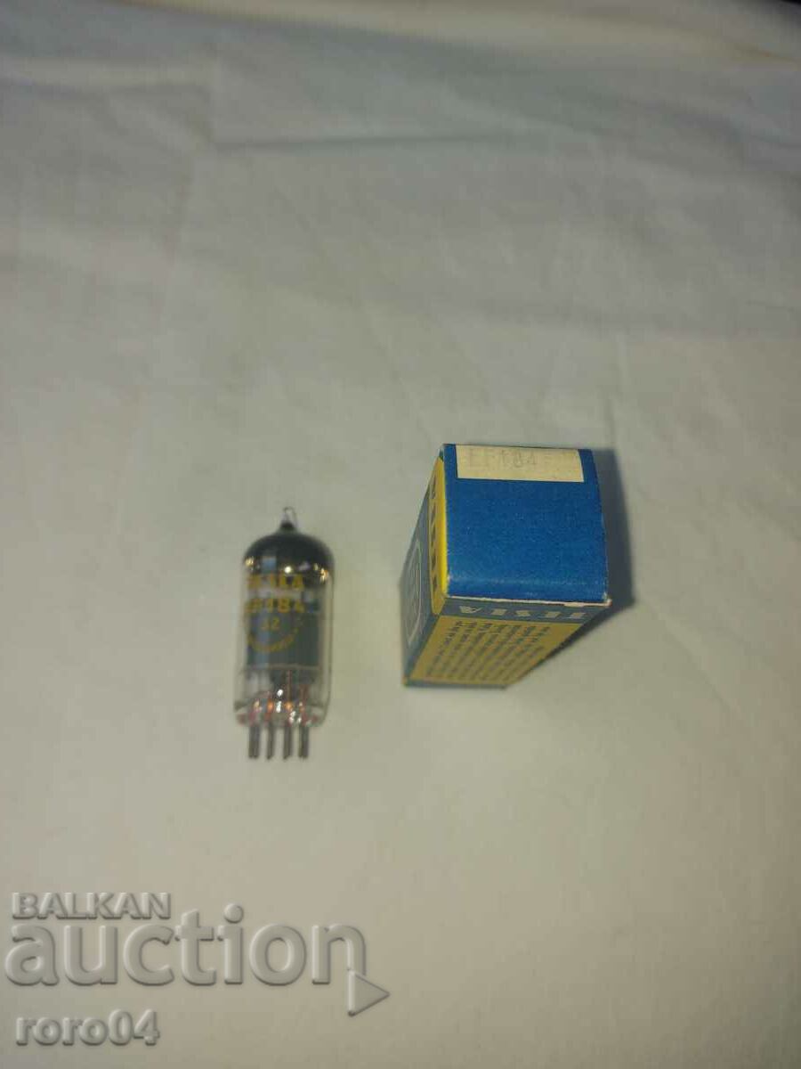 Delivery of RADIO LAMP TESLA EF 184 - NEW