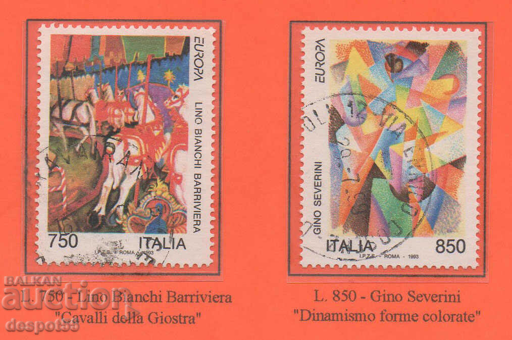 1993. Ιταλία. ΕΥΡΩΠΗ - Σύγχρονη τέχνη.